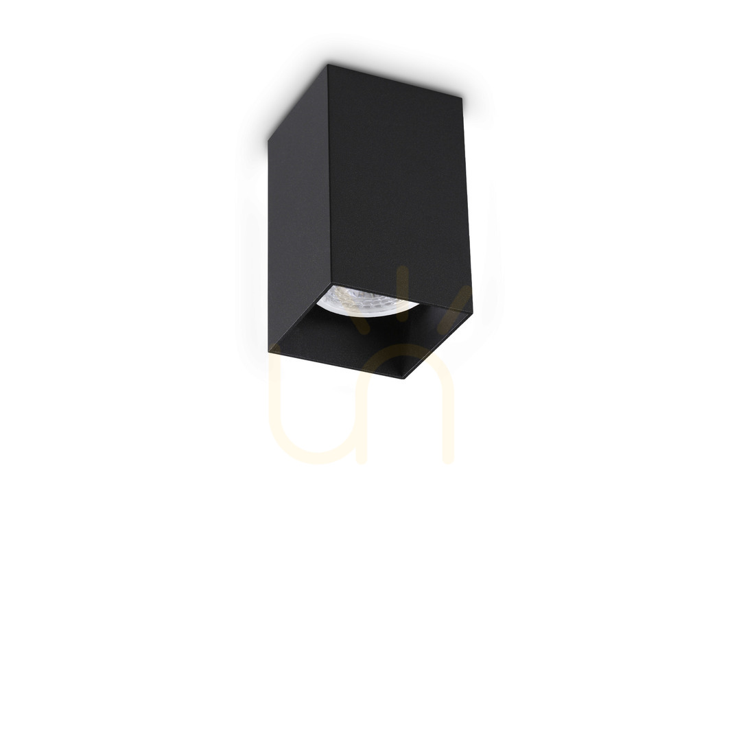 Kontrollera Plafond Ideallux LOOK svart GU10 353845 Ø6 cm Plafond Ideallux LOOK svart GU10 353845 Ø6 cm