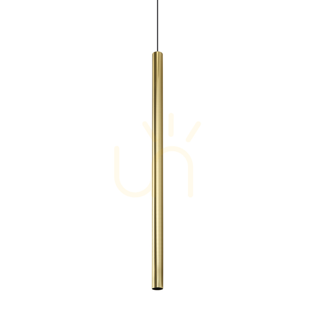 Kontrollera Pendellampa Ideallux LOOK mässing 4 cm 371559 Pendellampa Ideallux LOOK mässing 4 cm 371559