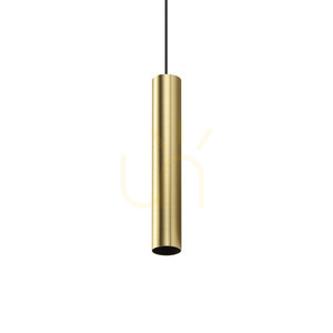 Pendellampa Ideallux LOOK mässing GU10 Ø4 cm 371597 small 0