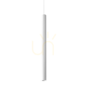 Pendellampa Ideallux LOOK vit GU10 Ø6 cm 371627 small 0