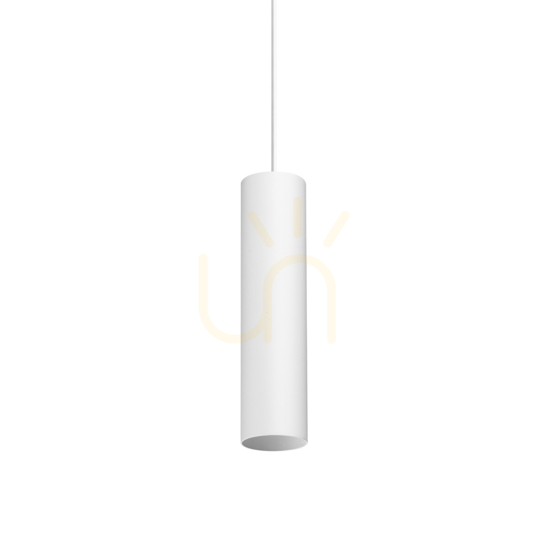 Kontrollera Pendellampa Ideallux LOOK vit GU10 371641 Ø6 cm Pendellampa Ideallux LOOK vit GU10 371641 Ø6 cm
