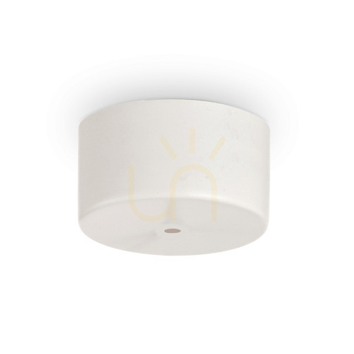 Kontrollera Tillbehör Ideallux MAPA vit aluminium glas Ø9 cm 368825