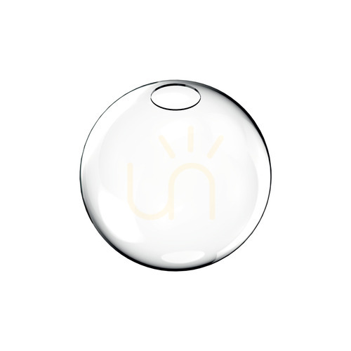 Kontrollera Glaskupa Ideallux MAPA transparent glas Ø30 cm 369440