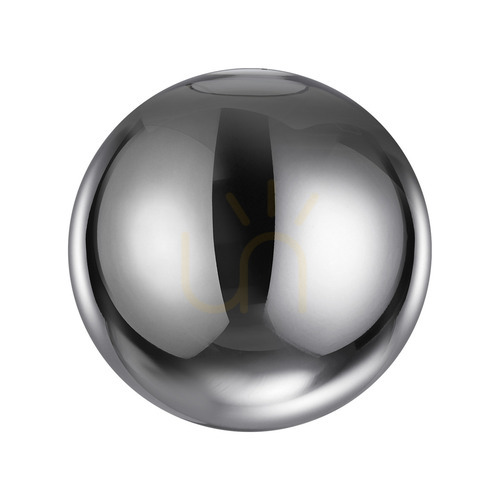 Kontrollera Taklampa Ideallux MAPA 369730 krom glas Ø50 cm