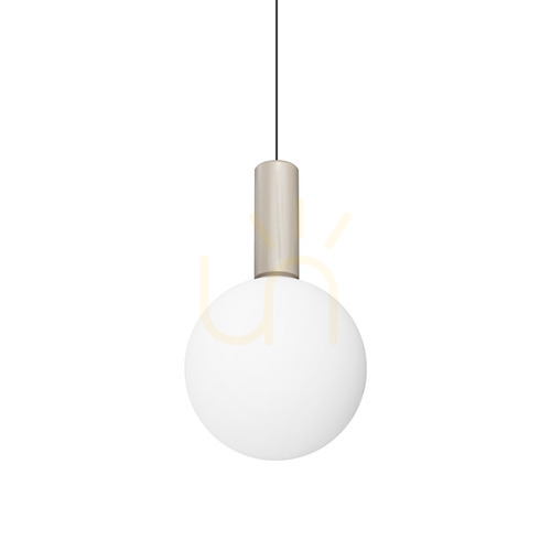 Kontrollera Takpendel Ideallux ODEON vit glas/metall Ø20 cm LED 8W 349206