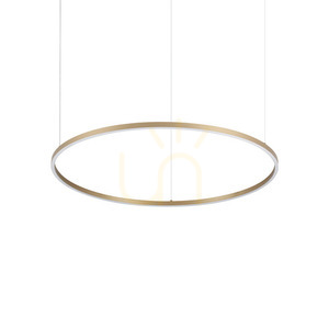 Pendellampa Ideallux Oracle Slim mässing Ø90 cm LED 3000K 370514 0 Pendellampa Ideallux Oracle Slim mässing Ø90 cm LED 3000K 370514 small 0