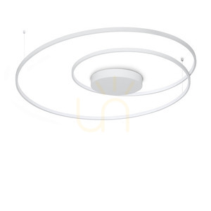Plafond Ideallux OZ 352428 vit LED 3000K Ø100 cm small 0