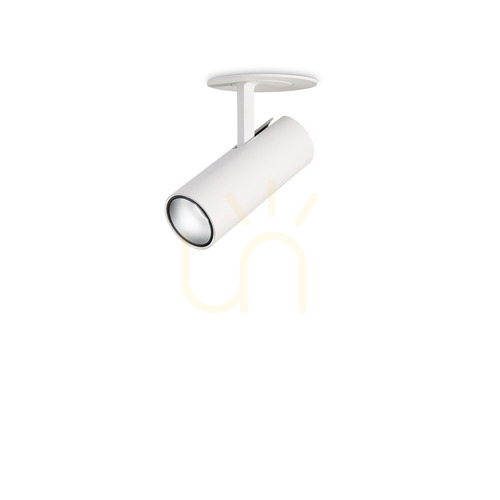 Kontrollera Infälld takarmatur Ideallux PLAY vit LED 13W 4000K Ø6 cm 370880