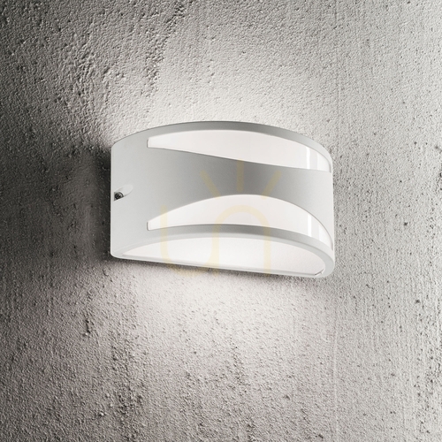 Kontrollera Utomhusvägglampa Ideallux REX brun Ø25 cm IP44 213224