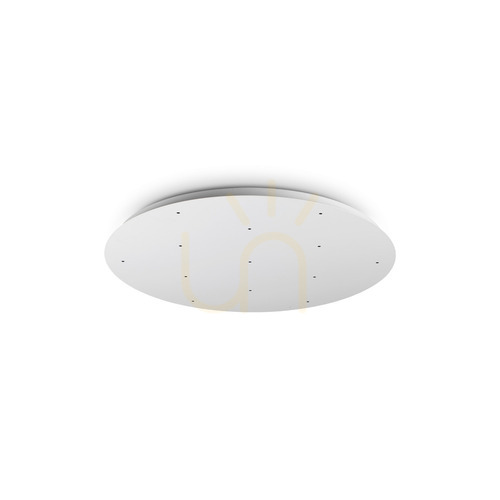 Kontrollera Takrosett Ideallux ROSONE 344300 vit Ø60 cm