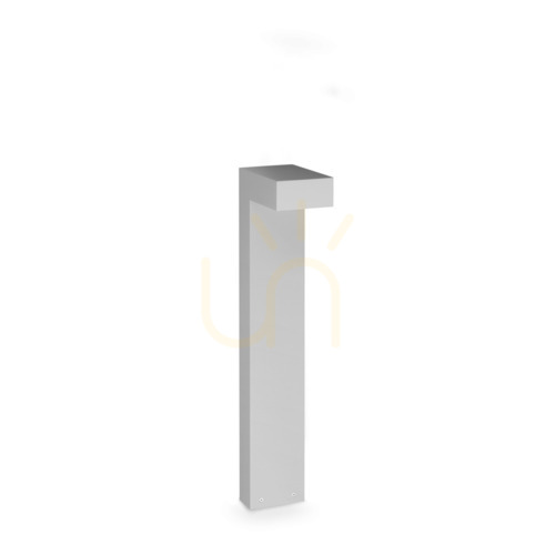 Kontrollera Utomhuslampa stolpe Ideallux Sirio 365374 grå IP65 60 cm
