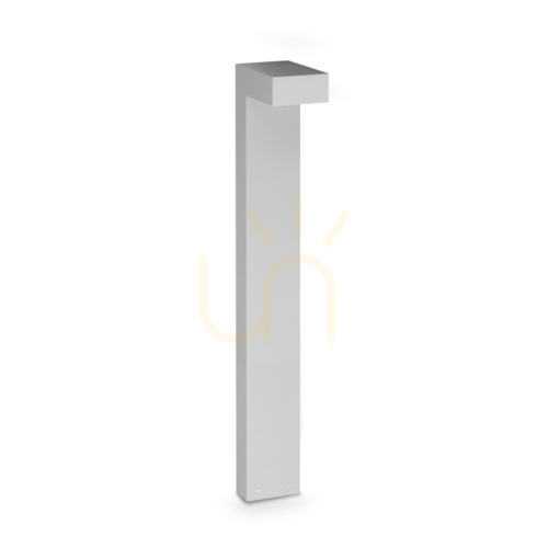 Kontrollera Utomhuslampa stolpe Ideallux SIRIO 365411 grå IP65 80 cm