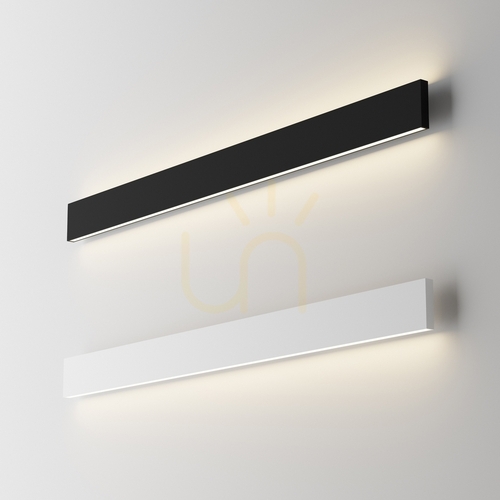 Kontrollera Skenarmatur Ideallux STEEL vit LED 120,3 cm 3000K dimbar 368887
