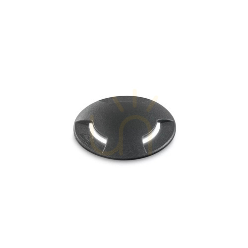 Kontrollera Stående utomhuslampa Ideallux WAY svart IP67 GU10 Ø9x13 cm 351575