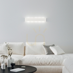Vägglampa Ideallux Delta vit aluminium 61 cm 366753 1 Vägglampa Ideallux Delta vit aluminium 61 cm 366753 small 1