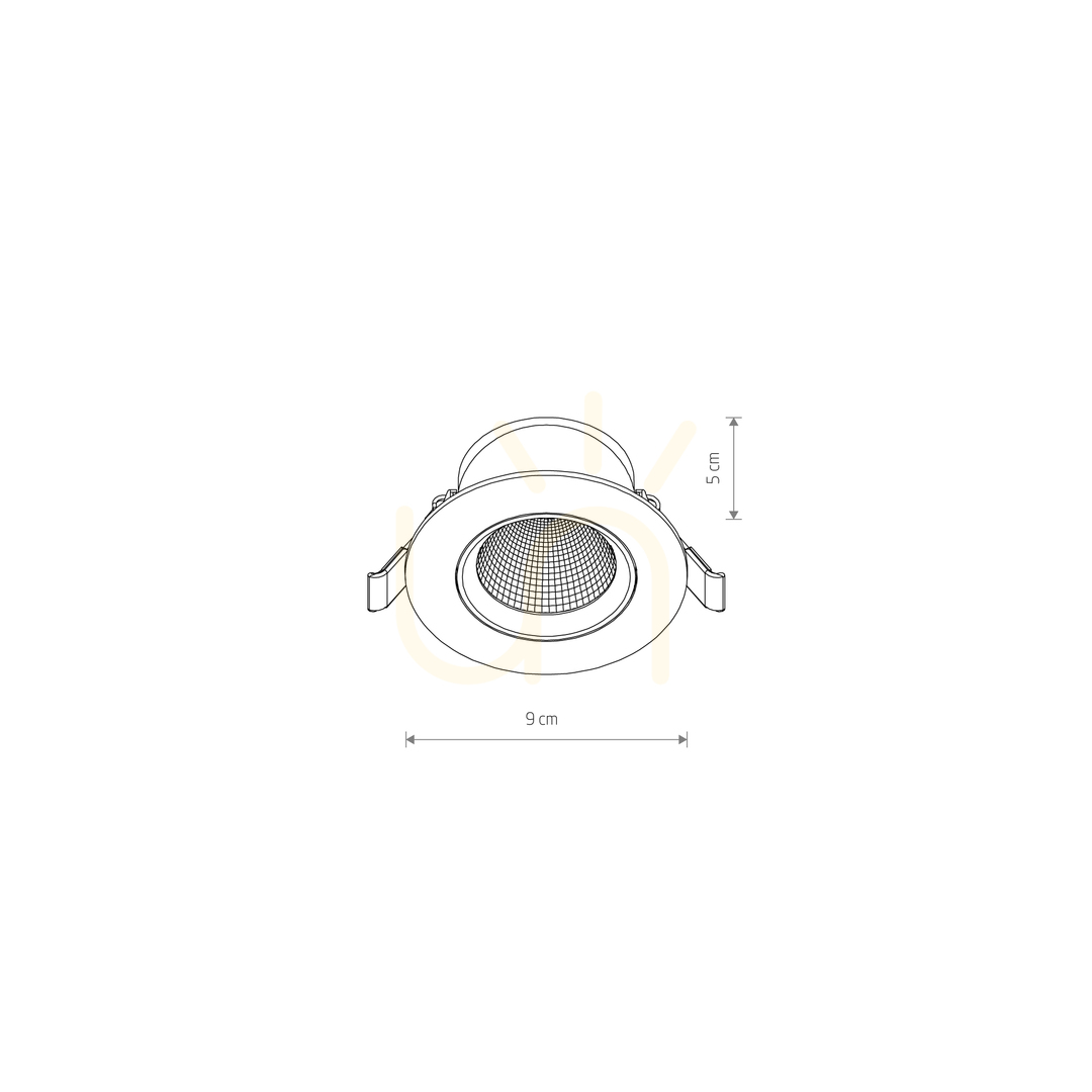 Visa Downlight EGINA LED 5W 10548 Nowodvorski Downlight EGINA LED 5W 10548 Nowodvorski