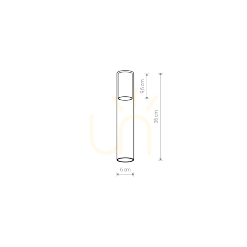 Kontrollera CAMELEON CYLINDER L 12048 Nowodvorski