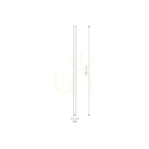 Nowodvorski Cameleon LASER 1000 12139 skärm, beige, lackerat stål, 100 cm small 1