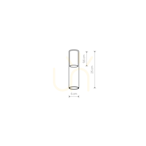 Kontrollera CAMELEON CYLINDER M 12053 Nowodvorski
