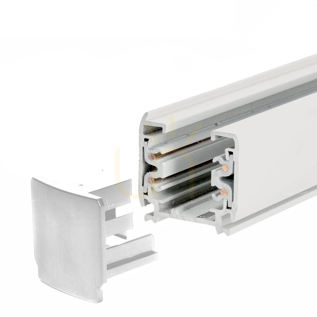 Track System Ll-Dx 3-fas samlingsskena 300cm Vit