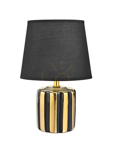 Kontrollera HS9143-BL Bordslampa svart 1xE14