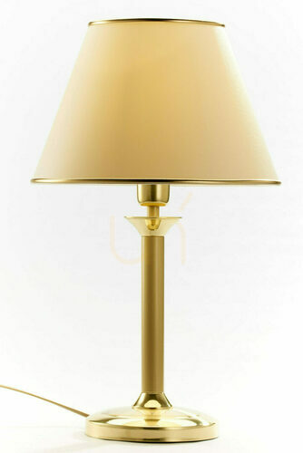 Kontrollera CLASSIC Mässing E27 skrivbordslampa JUPITER