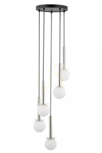 Taklampa Sigma DAISY 5 svart/vit G9 SKU 40765 small 0