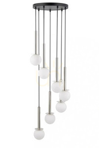Pendellampa Sigma DAISY 7 svart/vit 35 cm 40766 0 Pendellampa Sigma DAISY 7 svart/vit 35 cm 40766 small 0