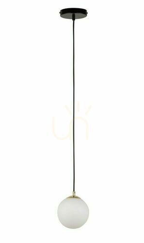 Kontrollera Pendelampa Sigma Piano 1 svart mässing glas G9 14 cm SKU 33658