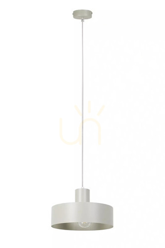 Kontrollera Taklampa Sigma RIF grå beige 25 cm E27 41178