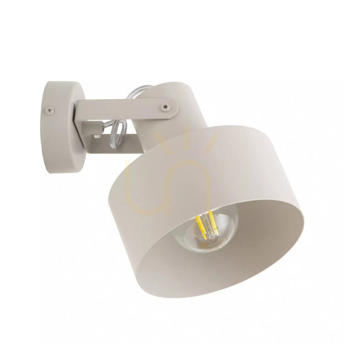 Kontrollera Vägglampa Sigma RIF grå beige E27 15W 41440