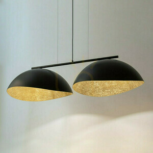 Pendellampa Sigma Solar 2L svart/guld 40578 small 1