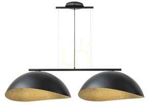 Pendellampa Sigma Solar 2L svart/guld 40578 small 0