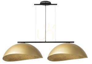 Pendellampa Sigma Solar 2L svart/guld 40581 small 0
