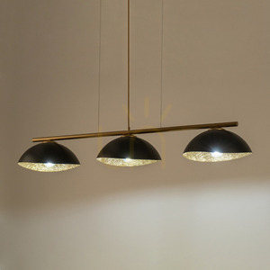 Pendellampa Sigma Solar 3-ljus guld svart E27 120 cm SKU 40573 small 1