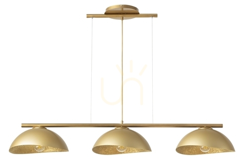 Kontrollera Pendant Light Sigma Solar 3 Gold E27 120 cm SKU 40576