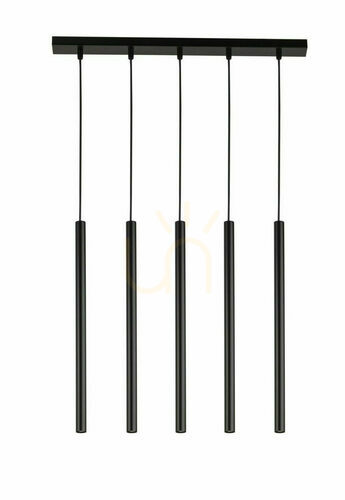Kontrollera Pendellampa Sigma Sopel 5 svart G9 60 cm SKU 33615
