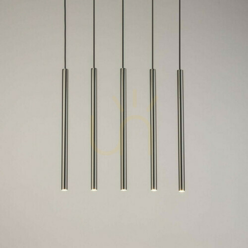 Kontrollera Pendellampa Sigma Sopel 5 silver G9 60 cm SKU 33618