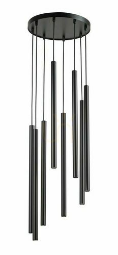 Kontrollera Pendellampa Sigma Sopel 8 svart 30 cm G9 SKU 33628