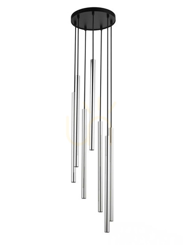 Kontrollera Pendellampa Sigma SOPEL LUX 7 svart/silver 40734