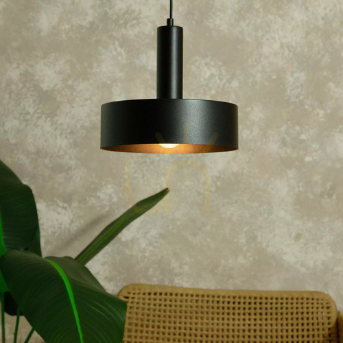 Kontrollera Pendellampa Sigma VITRUM svart Ø27 cm E27 40811