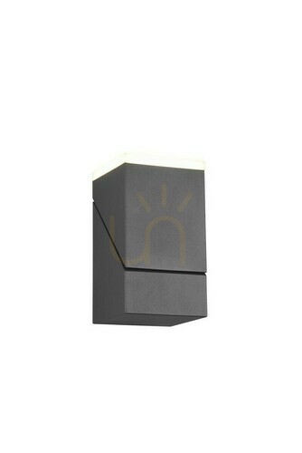 Kontrollera Trio HADOR vägglampa för utomhusbruk DL142270660.