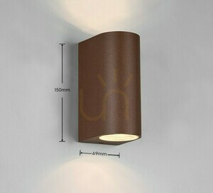 Trio ORVIE vägglampa för utomhusbruk DL224204260. small 5