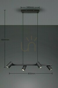 Trio VANTOS taklampa DL432302400. small 1