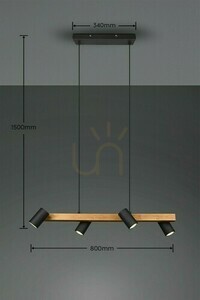 Trio VANTOS taklampa DL432312490. small 1