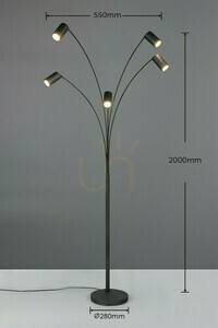 Trio VANTOS golvlampa DL532412400. small 1