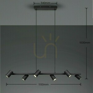 Trio VANTOS taklampa DL632302400. small 1