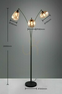 Trio VESTARI golvlampa DL313417000. small 1