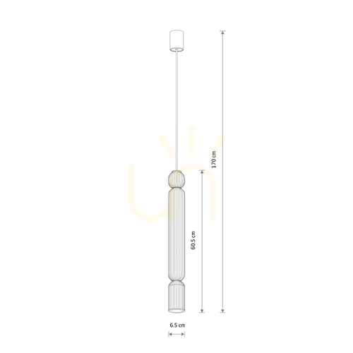 Kontrollera SINGLES Taklampa A 12196 Nowodvorski