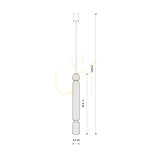 SINGLES Taklampa A 12195 Nowodvorski small 6